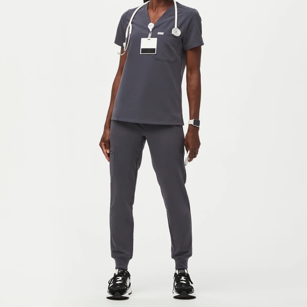 FIGS scrubs charcoal set